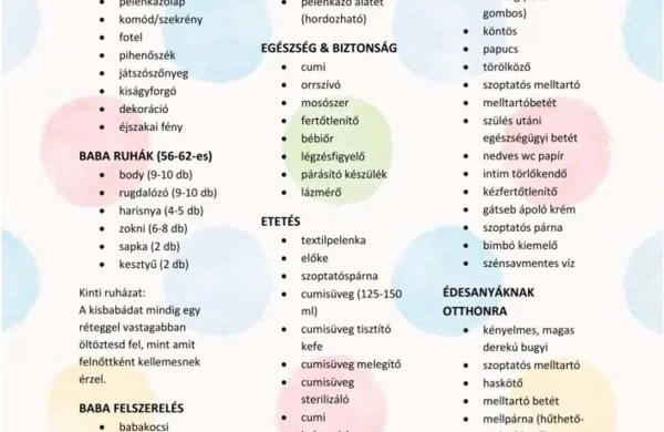 Te tudod mire van igazán szükségetek?
